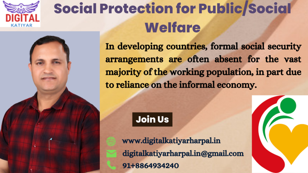 Public/social welfare